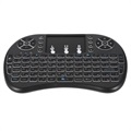 2.4Ghz Drahtlose Mini Tastatur mit Touchpad - Schwarz