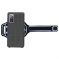 2-in-1 Abnehmbares Samsung Galaxy S20 FE Sportarmband - Schwarz