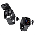 2-in-1 Wasserdichte Smartwatch & TWS-Kopfhörer X5