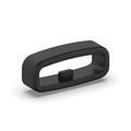 22mm Silikonarmband / Armbandhalter für Uhrenarmband - Schwarz