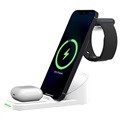 3-in-1 Desktop Drahtlose Dockingstation T8 Pro - Weiß