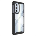 360 Schutz Motorola Edge 30 Pro Hülle - Schwarz / Durchsichtig