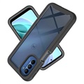 360 Schutz Motorola Moto G51 5G Hülle - Schwarz / Durchsichtig