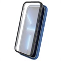 360 Schutz iPhone 14 Hülle - Blau / Durchsichtig