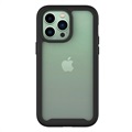 360 Schutz iPhone 14 Pro Hülle - Schwarz / Durchsichtig
