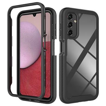 Samsung Galaxy A14/A14 5G 360 Schutz Hülle - Schwarz / Durchsichtig
