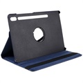 Samsung Galaxy Tab S8 360 Rotierende Folio Hülle - Dunkel Blau