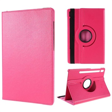 Samsung Galaxy Tab S8 360 Rotierende Folio Hülle - Hot Pink