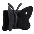 3D Schmetterling Kinder stoßfest EVA Kickstand Telefon Fall Telefon Abdeckung für iPad Pro 9.7 / Air 2 / Air - Schwarz