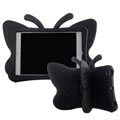 iPad Mini 2, iPad Mini 3 3D Shockproof Kids Schale - Schmetterling - Schwarz