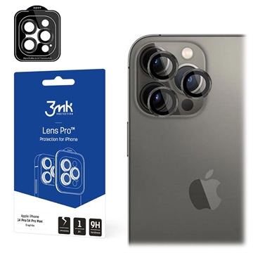 3MK Hybrid iPhone 13 Pro Kameraobjektiv Panzerglas - 4 Stk.