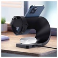 4-in-1 Dockingstation LDX-178 - iPhone, AirPods, Apple Watch - Schwarz