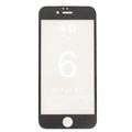 iPhone 6/6S 4D Full Size Panzerglas - Schwarz