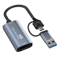 Video-Capture-Karte mit Mikrofon-Eingang und Line-Out - USB 2.0, HDMI