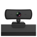 4MP HD Webcam mit Autofocus - 1080p, 30fps - Schwarz