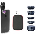 Universelles 5-in-1-Kameraobjektiv-Kit für Smartphones und Tablets