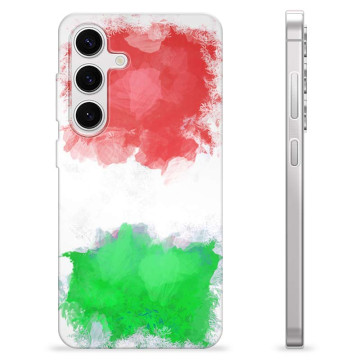 Samsung Galaxy S24 TPU Hülle - Italienische Flagge