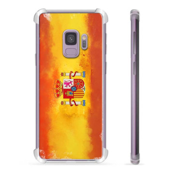 Samsung Galaxy S9 Hybrid Hülle - Spanische Flagge