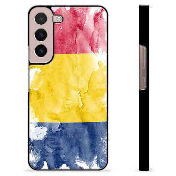 Samsung Galaxy S22 5G Schutzhülle - Rumänische Flagge