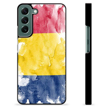 Samsung Galaxy S22+ 5G Schutzhülle - Rumänische Flagge