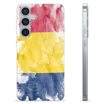 Samsung Galaxy S24+ TPU Hülle - Rumänische Flagge