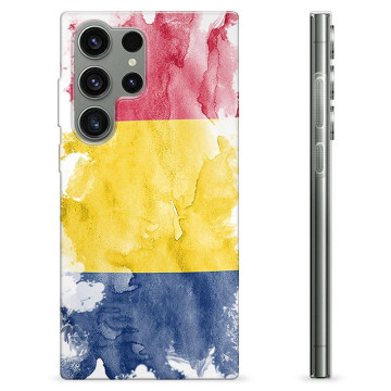 Samsung Galaxy S23 Ultra 5G TPU Hülle - Rumänische Flagge