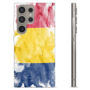 Samsung Galaxy S24 Ultra TPU Hülle - Rumänische Flagge