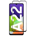 Samsung Galaxy A22 4G/A32 4G 9D Full Cover Panzerglas - 9H, 0.3mm - Schwarz Rand