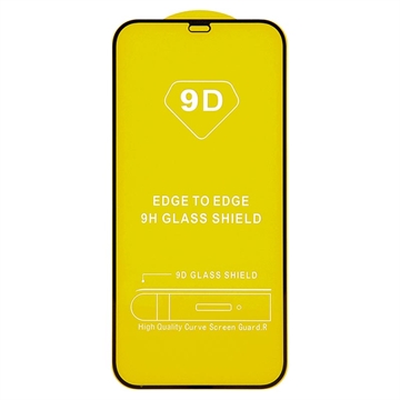 iPhone 11 Pro/XS 9D Full Cover Panzerglas - 9H, 0.3mm - Schwarz Rand