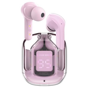 Acefast Crystal T6 True Wireless Stereo Kopfhörer - Rosa