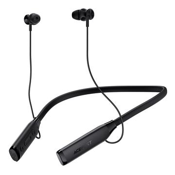 Acefast N7 Bluetooth Nackenband-Kopfhörer mit LED-Anzeige, Bass Boost - Schwarz