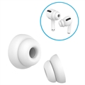 Tech-Protect AirPods Pro Silikontips - S, M, L - Weiß