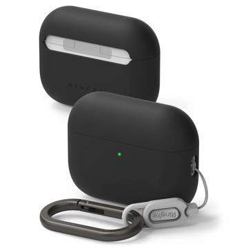 AirPods Pro 3 Ringke Silikonhülle - stoßfester Schutz - Schwarz