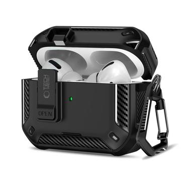 Airpods Pro 3 Tech-Protect Carbonox Hülle - Schwarz