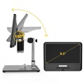 Andonstar AD208 Digitales Mikroskop mit 8.5" LCD-Bildschirm - 5X-1200X