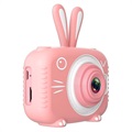 Tierform Kinder 20MP Digitalkamera X5 - Kaninchen / Pink