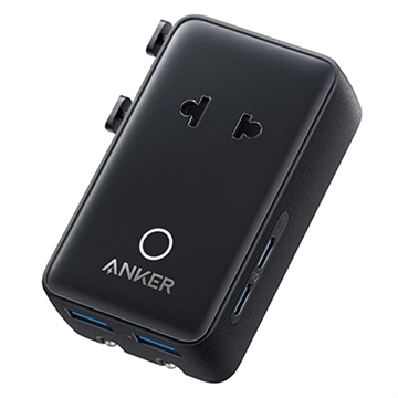Anker Nano 5-Port Reiseadapter - 20W - Schwarz