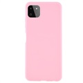 Anti-Fingerabdrücke Matte Samsung Galaxy A22 5G, Galaxy F42 5G TPU Hülle - Rosa