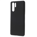 Huawei P30 Pro Anti-Fingerabdrücke Matte TPU Hülle - Schwarz