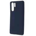 Huawei P30 Pro Anti-Fingerabdrücke Matte TPU Hülle - Dunkel Blau