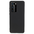 Anti-Fingerabdrücke Matte Huawei P40 Pro TPU Hülle - Schwarz