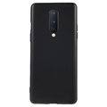 Anti-Fingerabdrücke Matte OnePlus 8 TPU Hülle - Schwarz