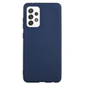 Anti-Fingerabdrücke Matte Samsung Galaxy A33 5G TPU Hülle - Blau