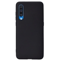 Anti-Fingerabdrücke Matte Samsung Galaxy A50 TPU Hülle - Schwarz