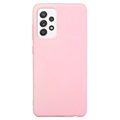 Anti-Fingerabdrücke Matte Samsung Galaxy A53 5G TPU Hülle - Rosa