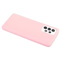 Anti-Fingerabdrücke Matte Samsung Galaxy A53 5G TPU Hülle - Rosa