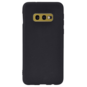 Anti-Fingerabdrücke Matte Samsung Galaxy S10e TPU Hülle - Schwarz