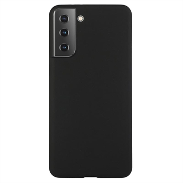 Anti-Fingerabdrücke Matte Samsung Galaxy S21 5G TPU Hülle - Schwarz