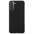 Anti-Fingerabdrücke Matte Samsung Galaxy S22 5G TPU Hülle - Schwarz