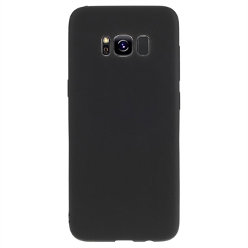 Anti-Fingerabdrücke Matte Samsung Galaxy S8 TPU Hülle - Schwarz